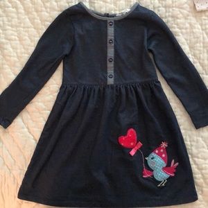 👗Girls size 5 Beebay denim looking party dress 👗